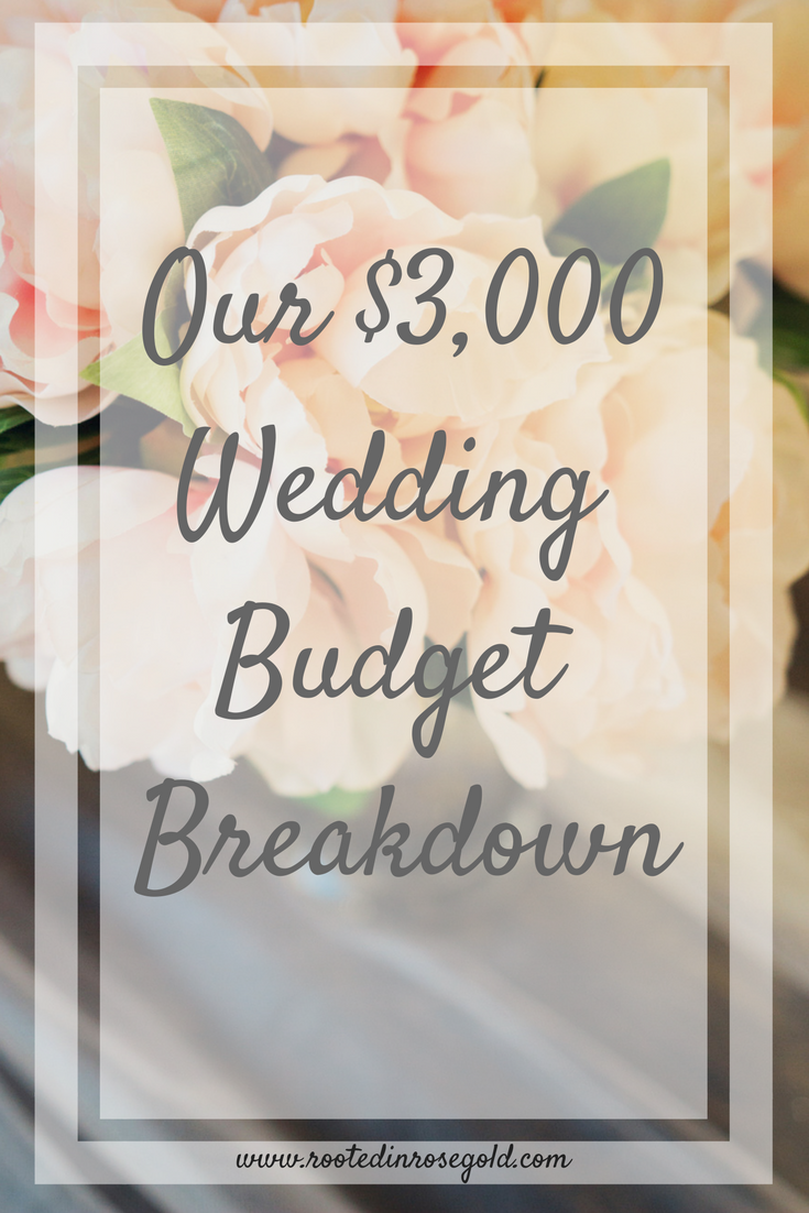 weddings under $3,000
